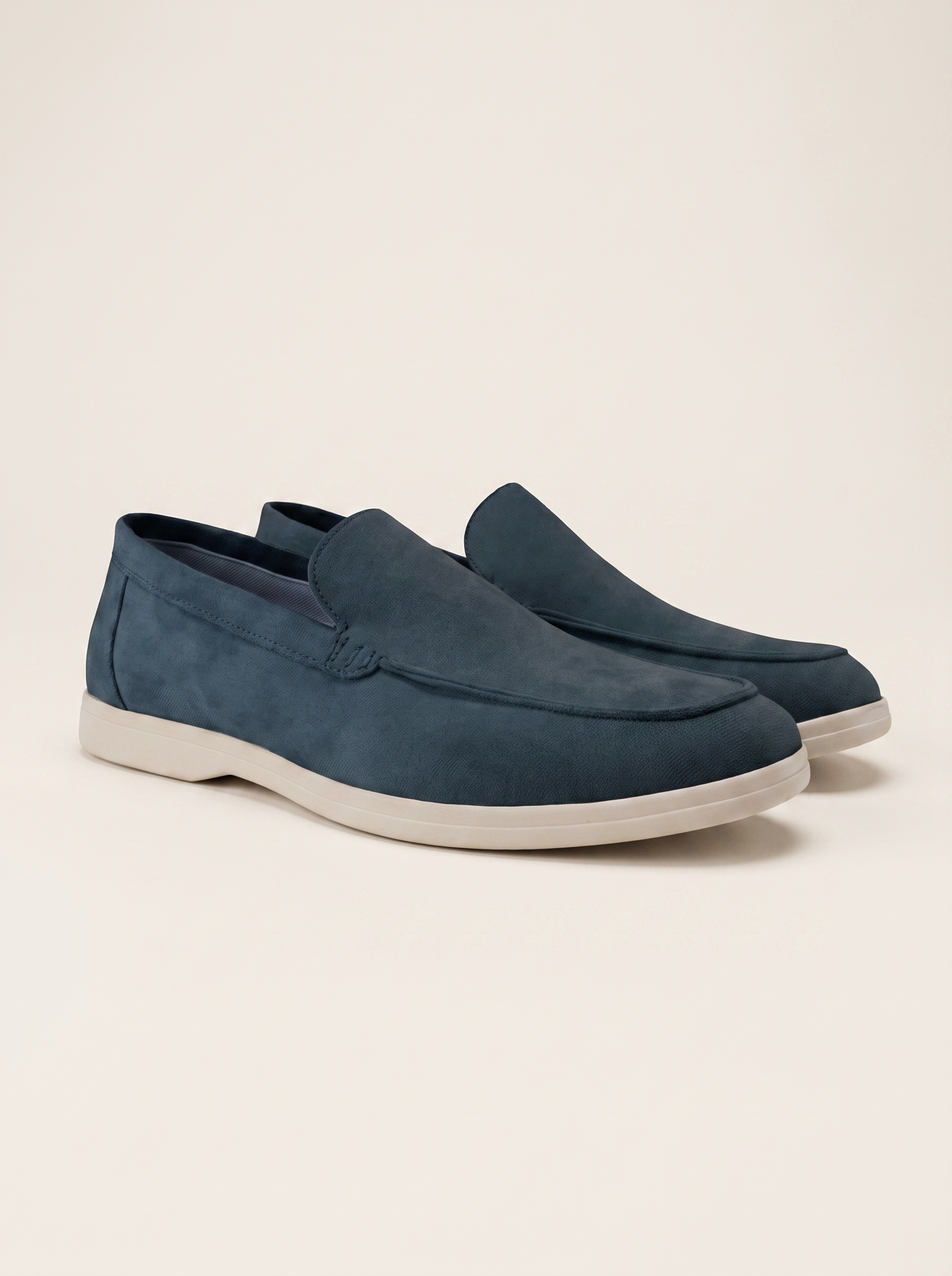 Francesco Bellani Bellagio loafer in Deep Sea Blue leather — studio packshot