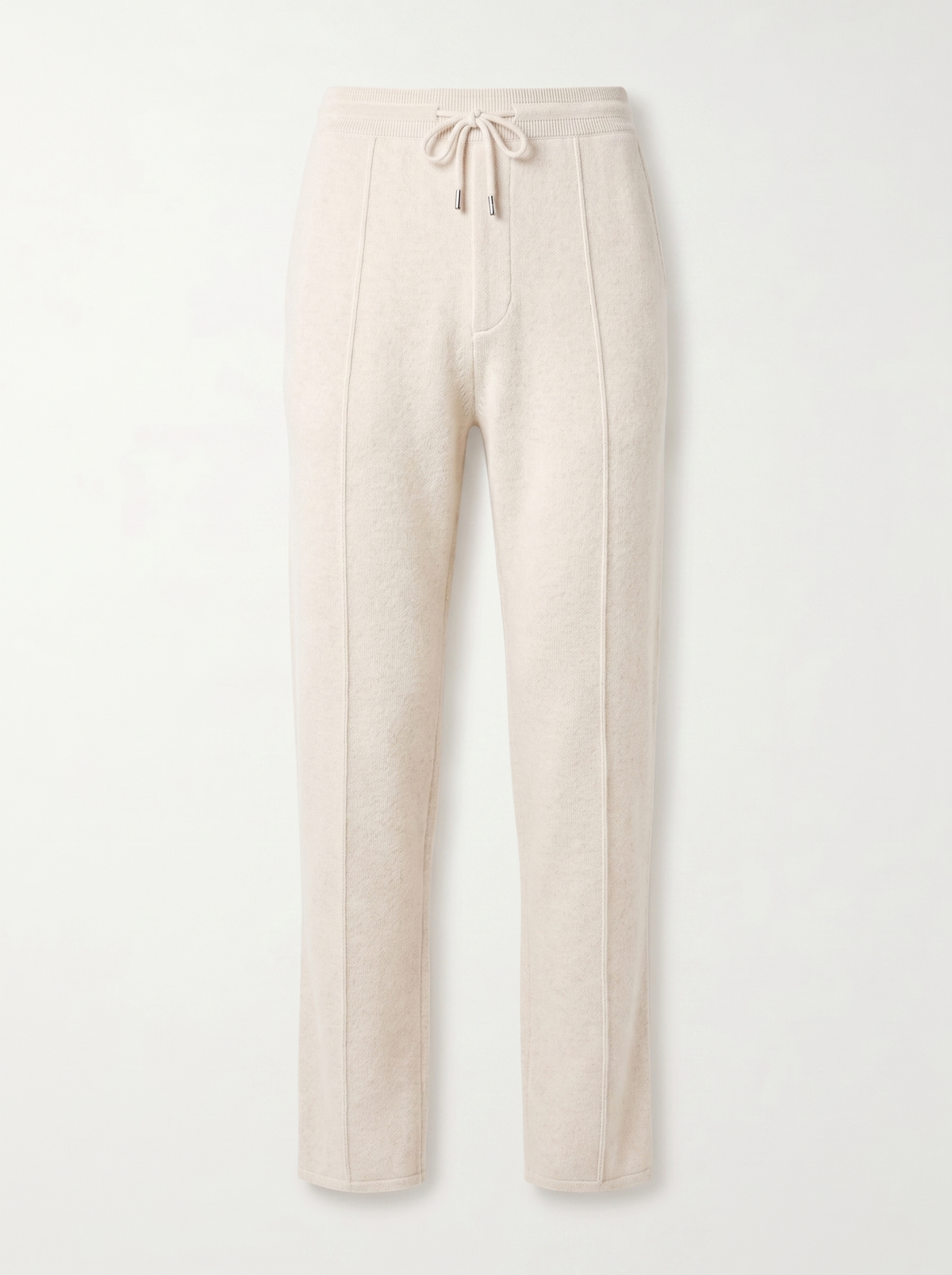 Francesco Bellani Menaggio knit trouser in Deep Indigo — studio packshot