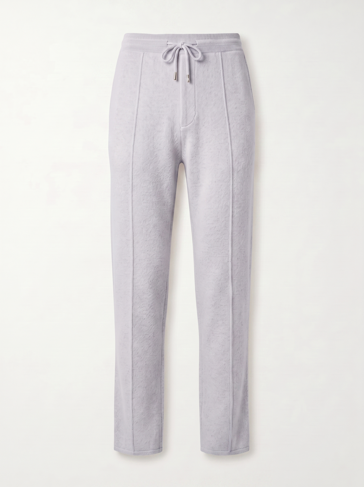 Francesco Bellani Menaggio knit trouser in French Grey — studio packshot